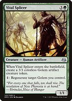 Magic the Gathering Card - Vital Splicer - MTG Circle