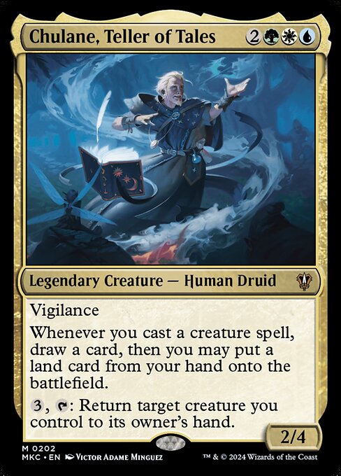Magic the Gathering Card - Chulane, Teller of Tales - MTG Circle