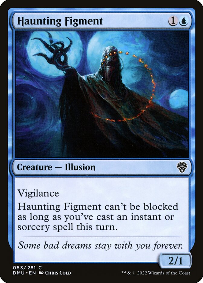 Magic the Gathering Card - Haunting Figment - MTG Circle