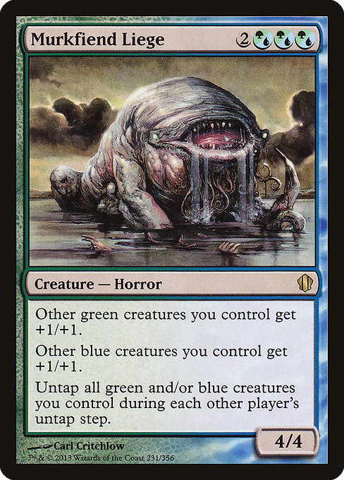 Magic the Gathering Card - Murkfiend Liege - MTG Circle