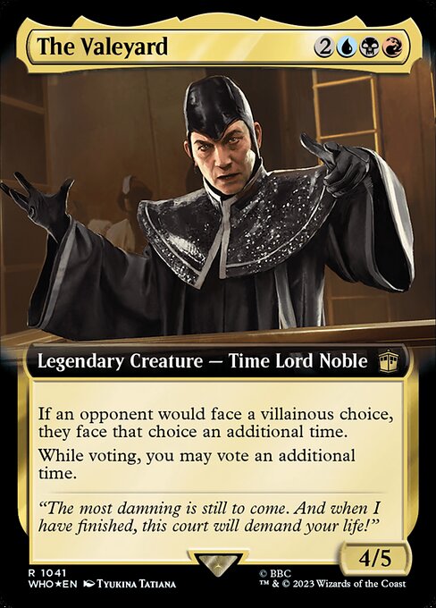 Magic the Gathering Card - The Valeyard - MTG Circle