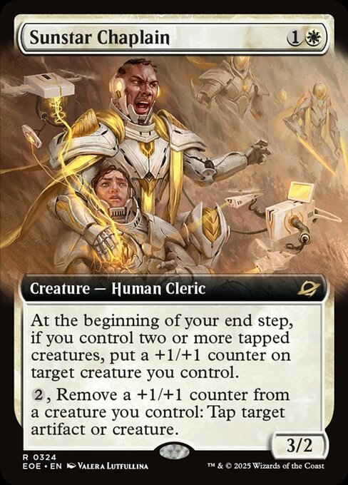Magic the Gathering Card - Sunstar Chaplain - MTG Circle