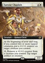 Magic the Gathering Card - Sunstar Chaplain - MTG Circle