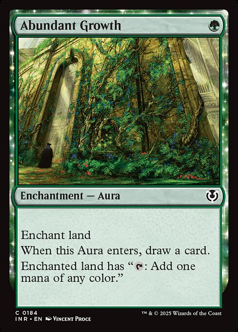 Magic the Gathering Card - Abundant Growth - MTG Circle