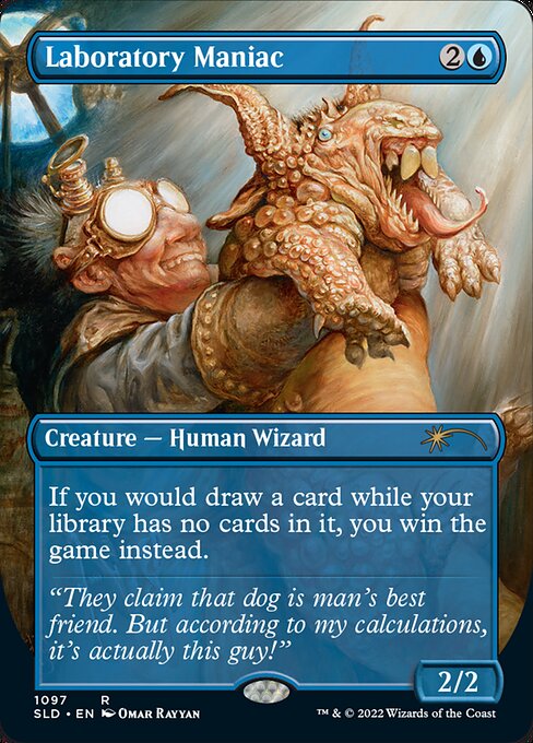 Magic the Gathering Card - Laboratory Maniac - MTG Circle