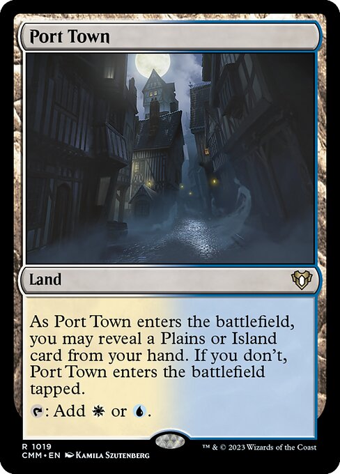 Magic the Gathering Card - Port Town - MTG Circle