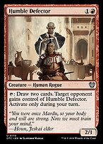 Magic the Gathering Card - Humble Defector - MTG Circle