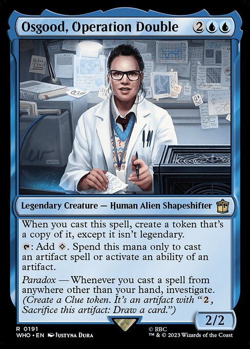 Magic the Gathering Card - Osgood, Operation Double - MTG Circle