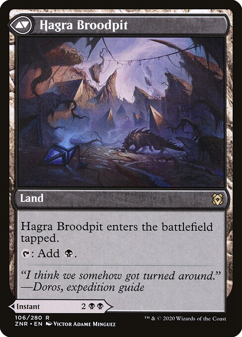 Magic the Gathering Card - Hagra Broodpit - MTG Circle