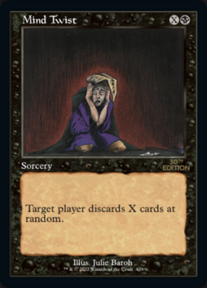 Magic the Gathering Card - Mind Twist - MTG Circle
