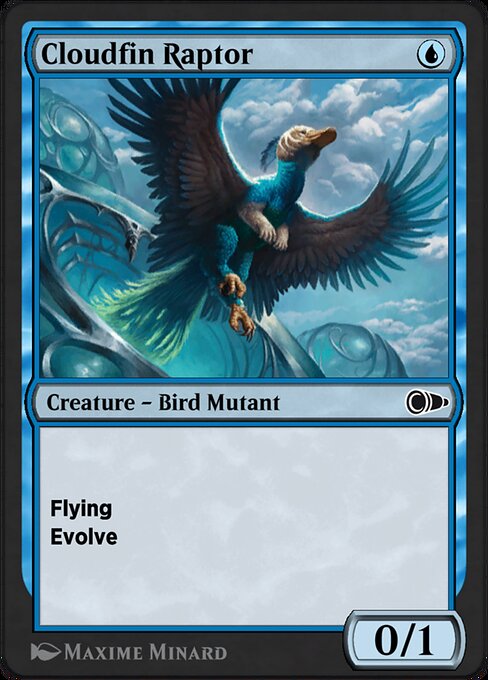 Magic the Gathering Card - Cloudfin Raptor - MTG Circle