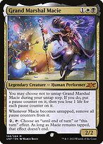 Magic the Gathering Card - Grand Marshal Macie - MTG Circle