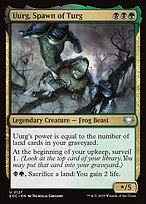 Magic the Gathering Card - Uurg, Spawn of Turg - MTG Circle