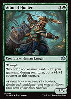 Magic the Gathering Card - Attuned Hunter - MTG Circle