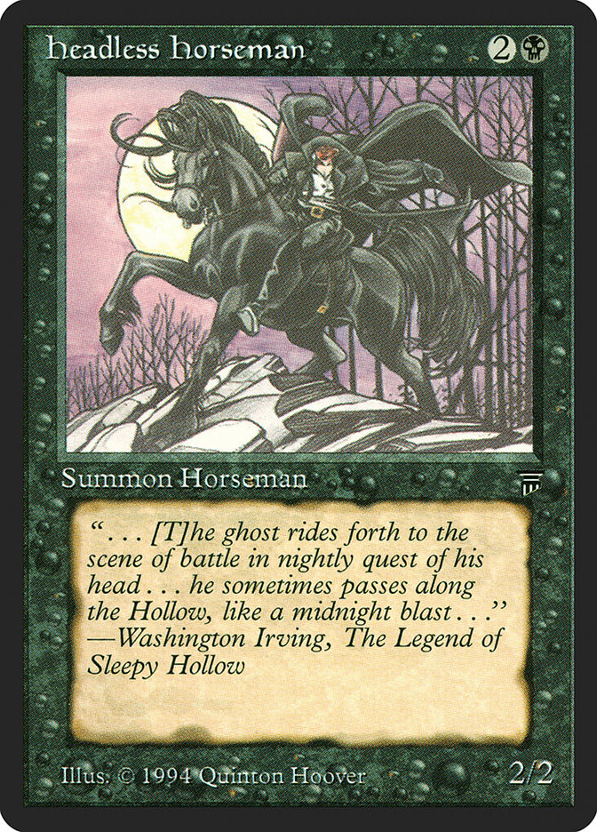 Magic the Gathering Card - Headless Horseman - MTG Circle