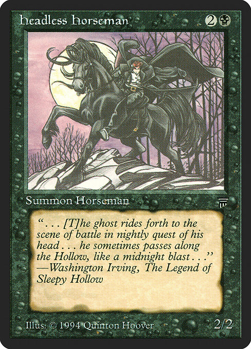 Magic the Gathering Card - Headless Horseman - MTG Circle