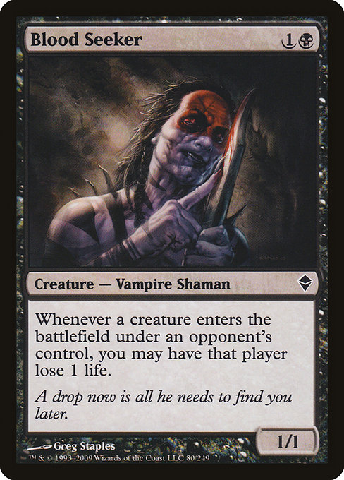 Magic the Gathering Card - Blood Seeker - MTG Circle