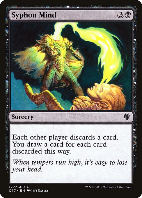 Magic the Gathering Card - Syphon Mind - MTG Circle