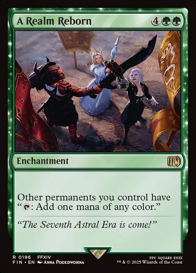 Magic the Gathering Card - A Realm Reborn - MTG Circle