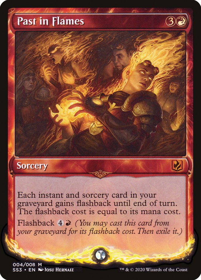Magic the Gathering Card - Past in Flames - MTG Circle