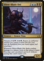 Magic the Gathering Card - Silent-Blade Oni - MTG Circle