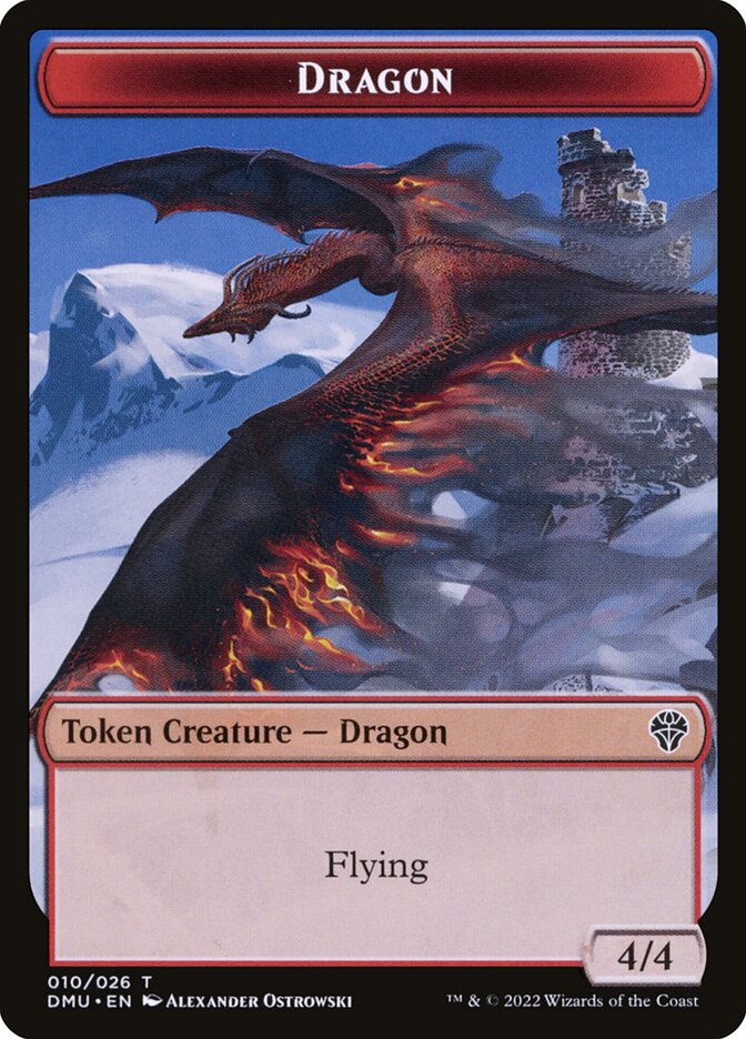 Magic the Gathering Card - Dragon - MTG Circle