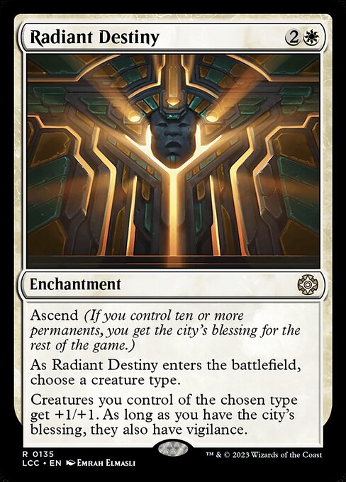 Magic the Gathering Card - Radiant Destiny - MTG Circle
