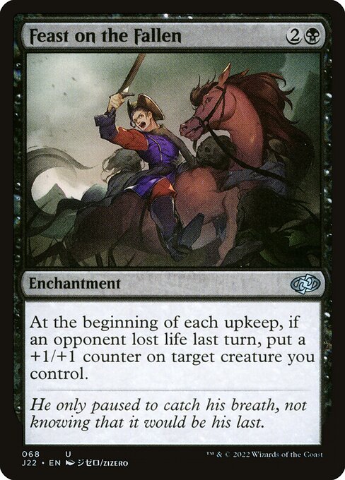 Magic the Gathering Card - Feast on the Fallen - MTG Circle