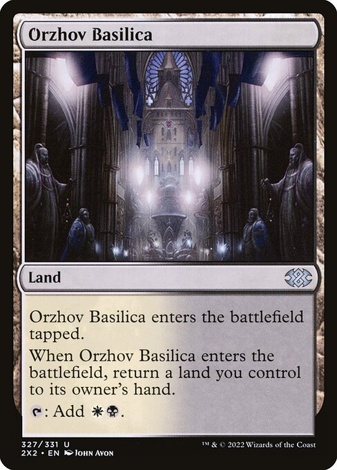 Magic the Gathering Card - Orzhov Basilica - MTG Circle