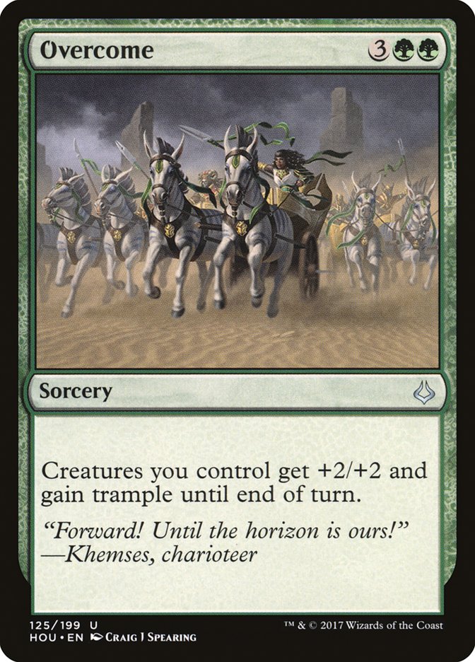 Magic the Gathering Card - Overcome - MTG Circle