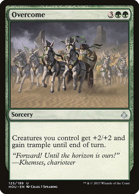 Magic the Gathering Card - Overcome - MTG Circle