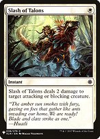 Magic the Gathering Card - Slash of Talons - MTG Circle