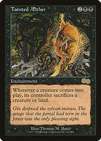 Magic the Gathering Card - Tainted Aether - MTG Circle