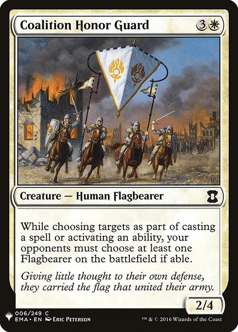 Magic the Gathering Card - Coalition Honor Guard - MTG Circle