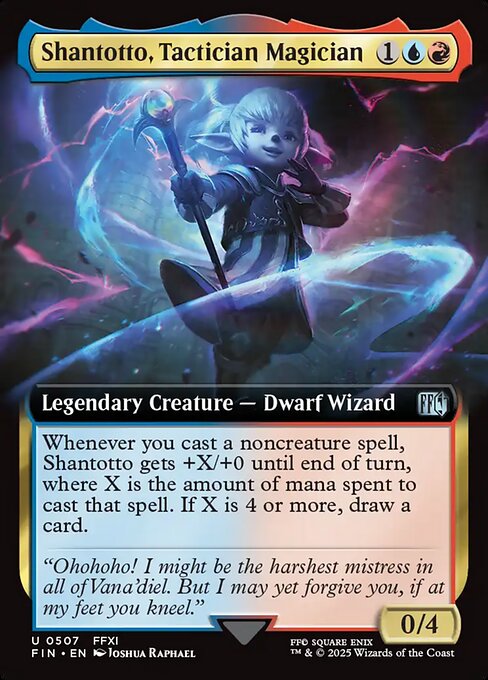 Magic the Gathering Card - Shantotto, Tactician Magician - MTG Circle