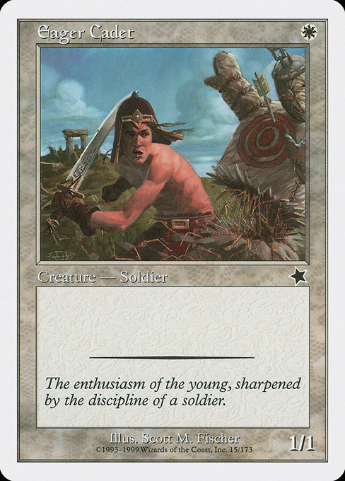 Magic the Gathering Card - Eager Cadet - MTG Circle