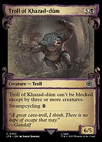 Magic the Gathering Card - Troll of Khazad-dûm - MTG Circle