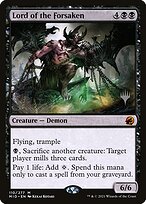 Magic the Gathering Card - Lord of the Forsaken - MTG Circle