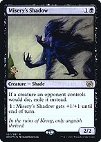 Magic the Gathering Card - Misery's Shadow - MTG Circle