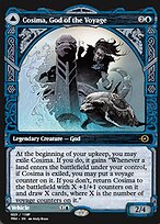 Magic the Gathering Card - Cosima, God of the Voyage // The Omenkeel - MTG Circle