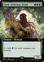 Magic the Gathering Card - Circle of Dreams Druid - MTG Circle