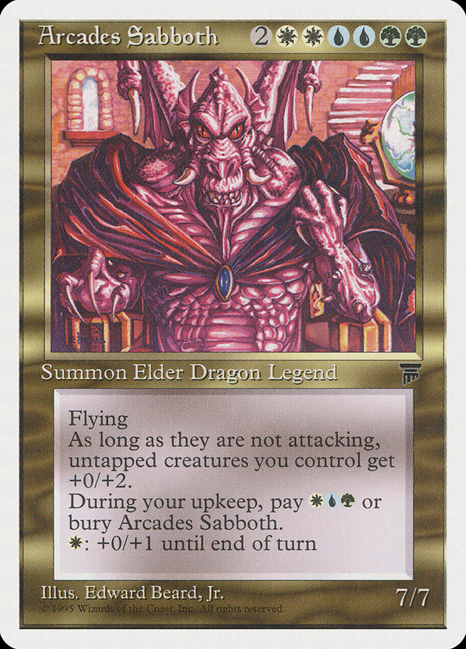 Magic the Gathering Card - Arcades Sabboth - MTG Circle
