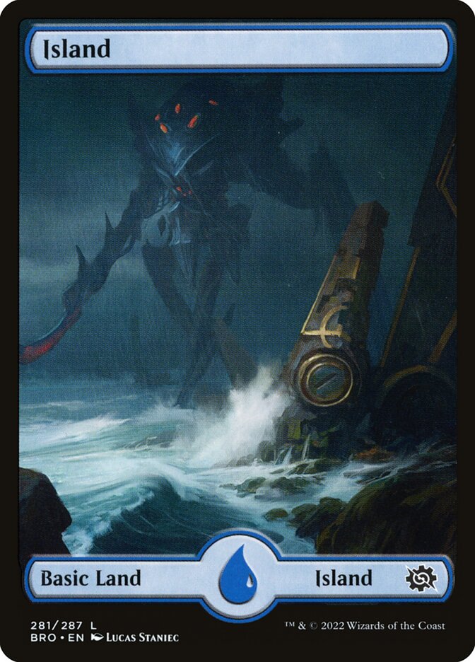 Magic the Gathering Card - Island - MTG Circle