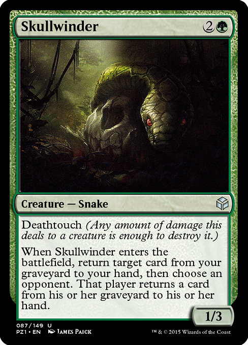 Magic the Gathering Card - Skullwinder - MTG Circle