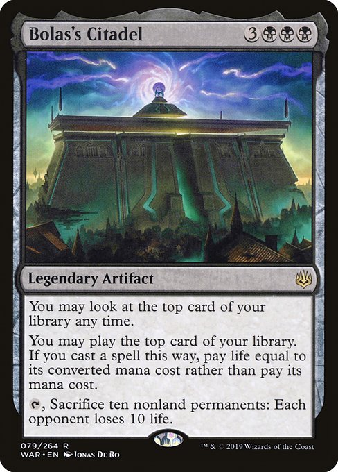 Magic the Gathering Card - Bolas's Citadel - MTG Circle