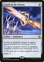 Magic the Gathering Card - Sword of the Paruns - MTG Circle