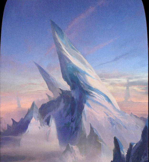 Snow-Covered Mountain