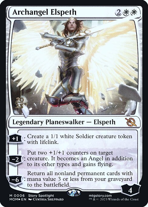 Magic the Gathering Card - Archangel Elspeth - MTG Circle