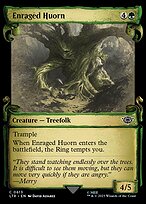 Magic the Gathering Card - Enraged Huorn - MTG Circle