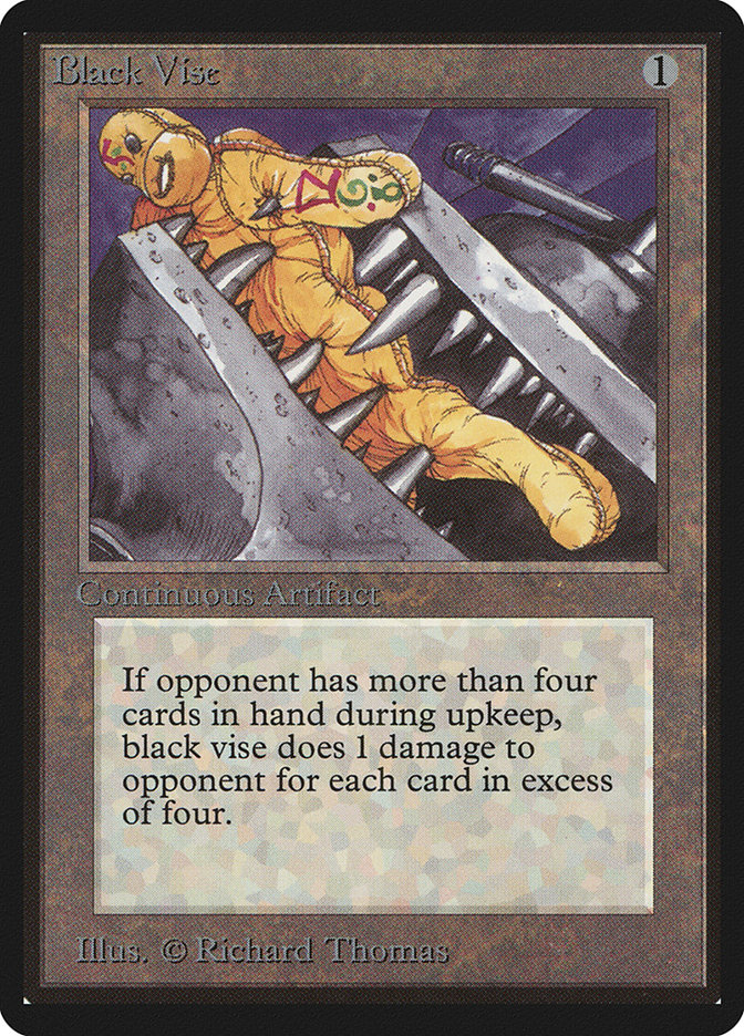 Magic the Gathering Card - Black Vise - MTG Circle